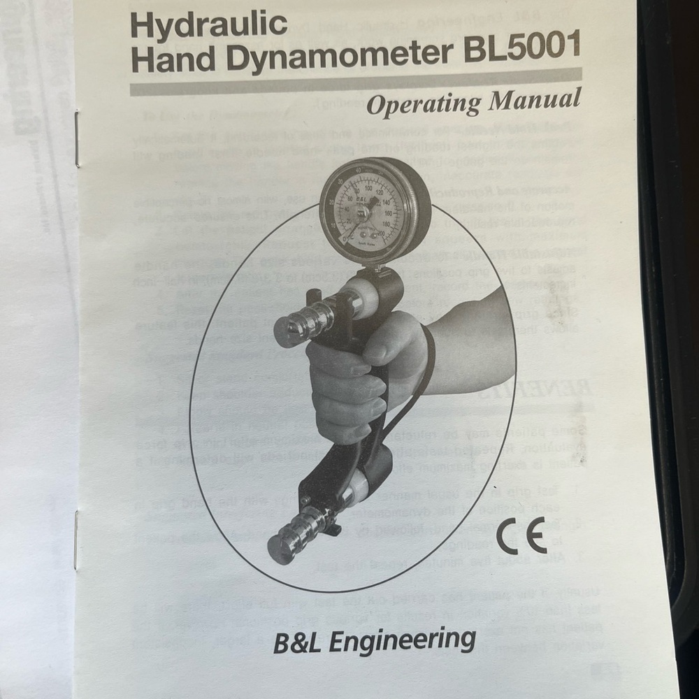 B&L Engineering Hand Dynamometer - Picture 5 of 5